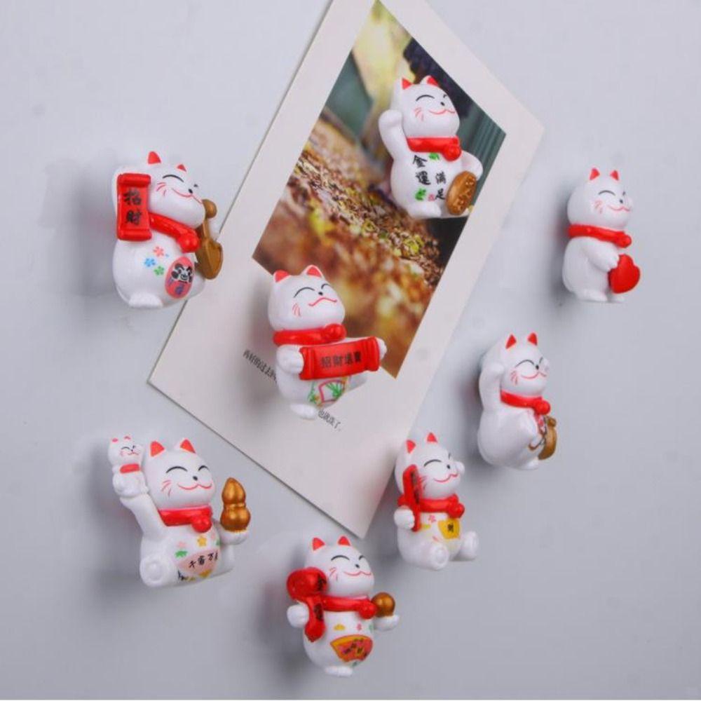 8pcs/set Animal Lucky Cat Fridge Magnet Well Designed Cat Refrigerator Stickers Birthday Gifts
8pcs/set Animal Lucky Cat Fridge Magnet Well Designed Cat Refrigerator Stickers Birthday Gifts