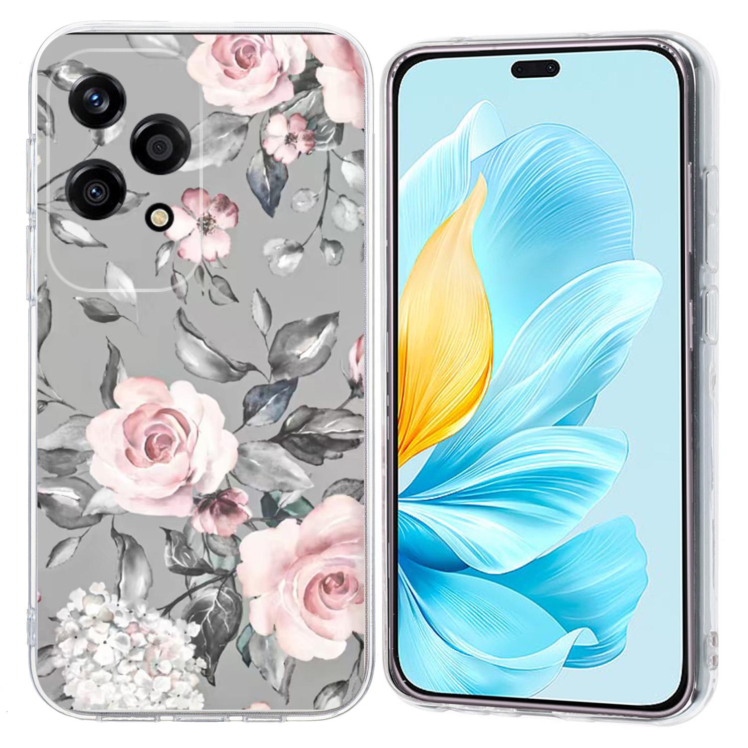 For Honor 200 Lite Case Pattern Printing Shockproof Soft TPU Phone Cover Grey Background Flowers
For Honor 200 Lite Case Pattern Printing Shockproof Soft TPU Phone Cover Grey Background Flowers