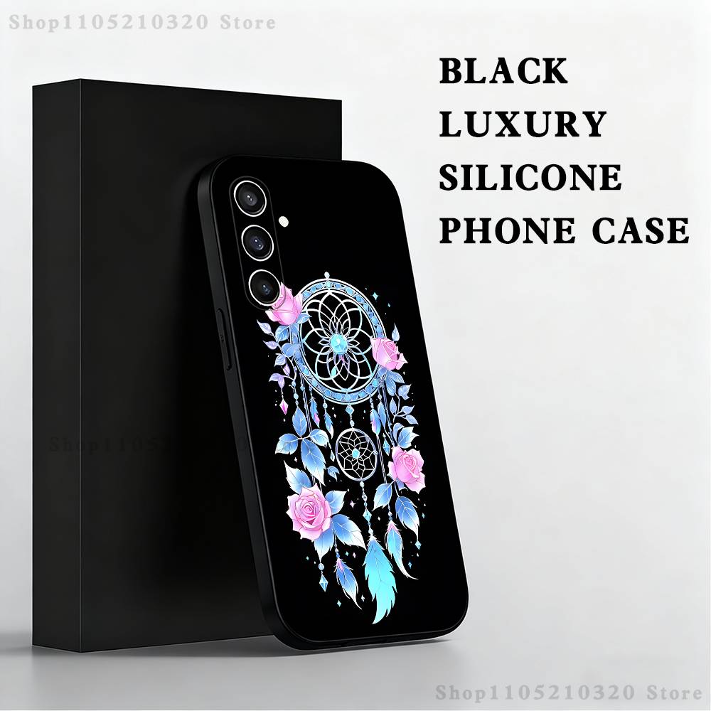 Feather Art Dreamcatcher Phone Case For Samsung S25,S24,S21,S22,S23,S30,Ultra,S20,Plus,Fe,Lite,Note,10,9,5G Black Cover SamsungS20
Feather Art Dreamcatcher Phone Case For Samsung S25,S24,S21,S22,S23,S30,Ultra,S20,Plus,Fe,Lite,Note,10,9,5G Black Cover SamsungS20