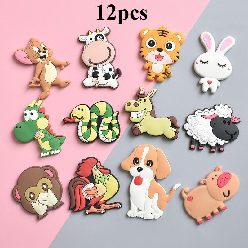 12pcs Animal Fridge Magnets Compatible for Dishwasher/Fridge,Cute Cow,Chicken,Sheep,for Fridge,Car,Whiteboard Decor,2D Flat.
12pcs Animal Fridge Magnets Compatible for Dishwasher/Fridge,Cute Cow,Chicken,Sheep,for Fridge,Car,Whiteboard Decor,2D Flat.