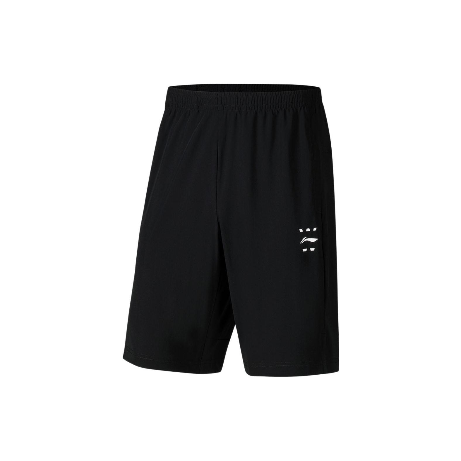 Спортивные шорты Li Ning Fitness Series с логотипом, сплошным цветным принтом, с дышащей эластичной талией, мужские шорты черного цвета AKYS047-1 M
Спортивные шорты Li Ning Fitness Series с логотипом, сплошным цветным принтом, с дышащей эластичной талией, мужские шорты черного цвета AKYS047-1 M