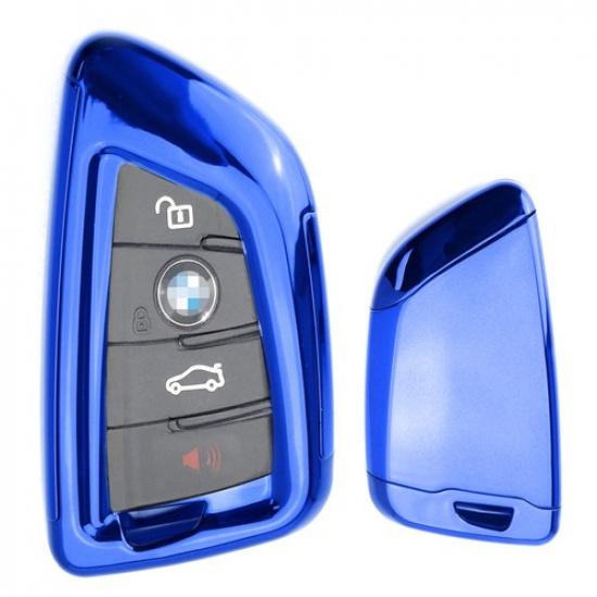Blue TPU Key Fob Cover w/ Button Cover Panel For BMW X1 X4 X5 X6 X7 5 7 Series
Blue TPU Key Fob Cover w/ Button Cover Panel For BMW X1 X4 X5 X6 X7 5 7 Series