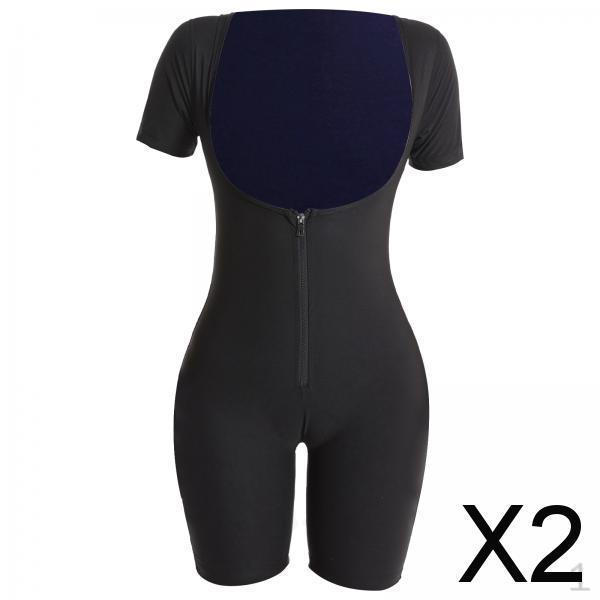 2x Потеющий бодикостюм Костюмы для сауны Женская корректирующая майка для похудения Активная одежда Комбинезон Талия для веса
2x Потеющий бодикостюм Костюмы для сауны Женская корректирующая майка для похудения Активная одежда Комбинезон Талия для веса