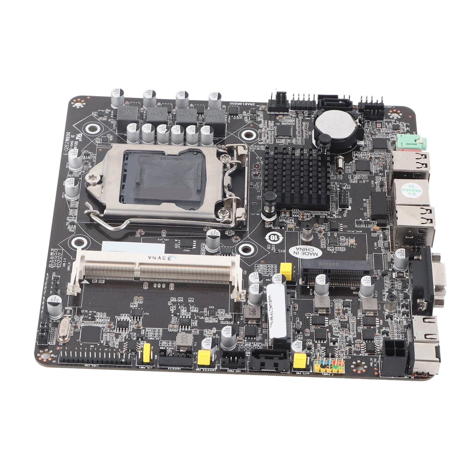 Міні-промислова материнська плата для комп’ютерних аксесуарів Intel H61 Thin‑ITX LGA1155
Міні-промислова материнська плата для комп’ютерних аксесуарів Intel H61 Thin‑ITX LGA1155