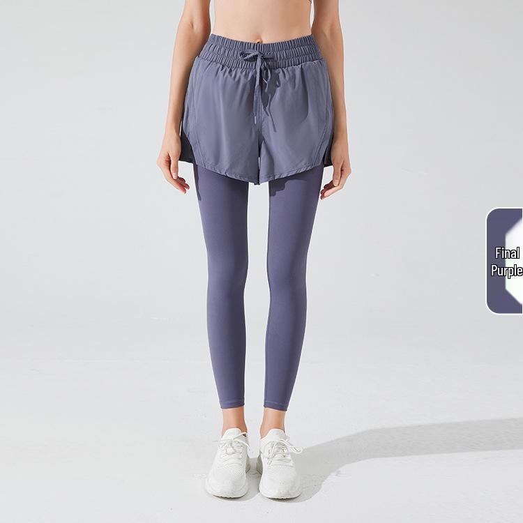 Women s Quick-Dry High Elasticity Two-Piece Style Yoga Pants - Spring/Summer Tight-Fit Fitness Running Leggings M фіолетовий
Women s Quick-Dry High Elasticity Two-Piece Style Yoga Pants - Spring/Summer Tight-Fit Fitness Running Leggings M фіолетовий