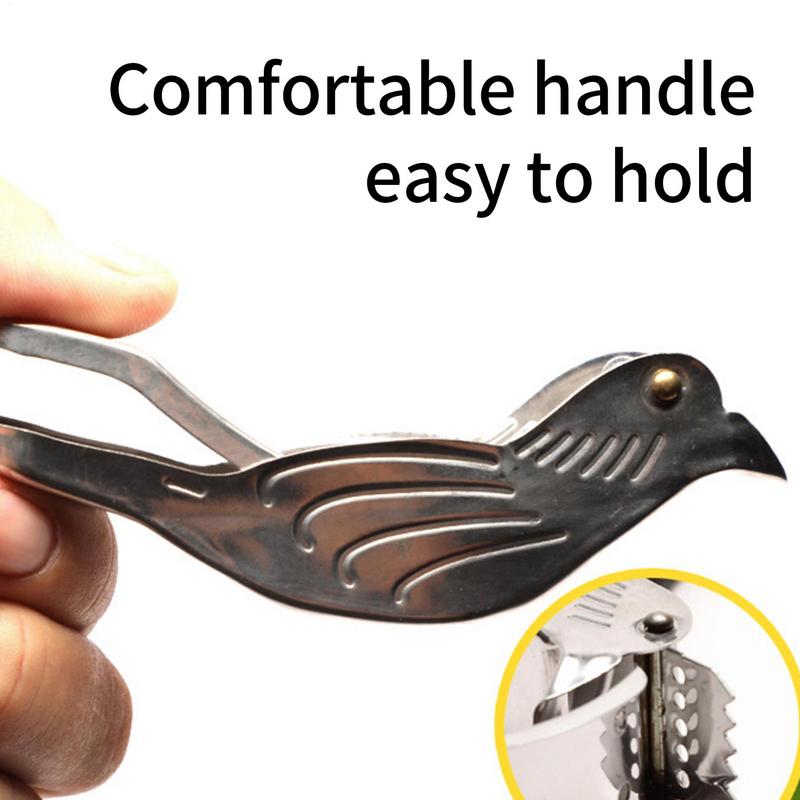Lemon Squeezer Stainless Steel Bird Stainless Steel Juicer Hand Press Kitchen Tool срібний
Lemon Squeezer Stainless Steel Bird Stainless Steel Juicer Hand Press Kitchen Tool срібний