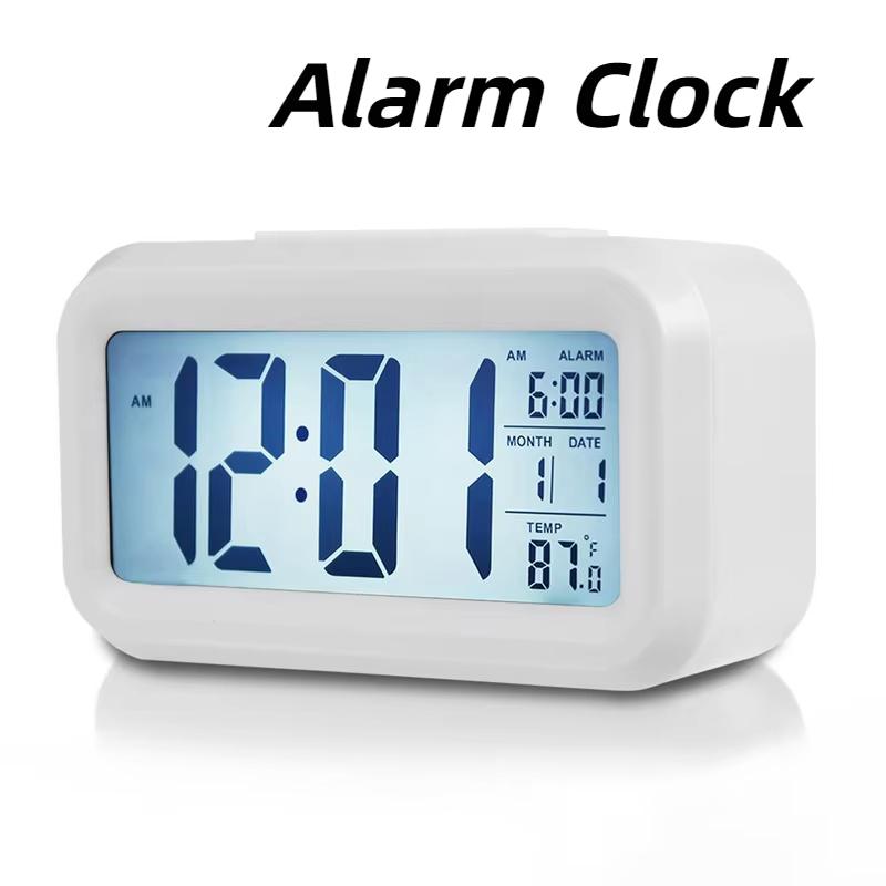 2025 NEW Temperature Version Alarm Clock Silent Clock Electronic Clock Light Sensing Alarm Clock With Voice Student Alarm Clock білий
2025 NEW Temperature Version Alarm Clock Silent Clock Electronic Clock Light Sensing Alarm Clock With Voice Student Alarm Clock білий