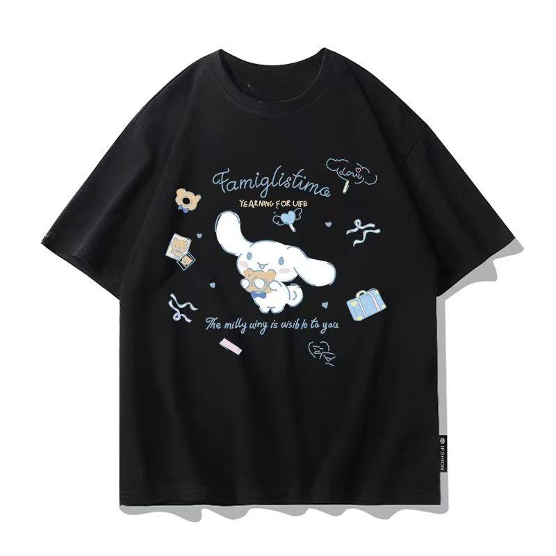2026 Summer New Design Sanrio Cartoon Print Pure Cotton LooseFitting Breathable Womens ShortSleeved Tshirt S
2026 Summer New Design Sanrio Cartoon Print Pure Cotton LooseFitting Breathable Womens ShortSleeved Tshirt S