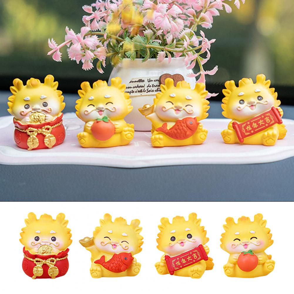 2024 New Year Dragon Figurines Statue Handcraft Resin Dragon Decoration Fun Desk Ornament Miniatures New Year Decorations 
2024 New Year Dragon Figurines Statue Handcraft Resin Dragon Decoration Fun Desk Ornament Miniatures New Year Decorations