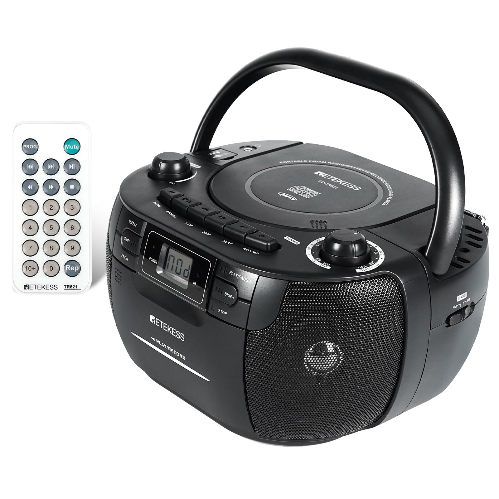 Retekess CD Radio Boombox Player Stereo Recordable Radio with Control Button Remote Control Compatible with USB Card Language Learning Home Use As a
Retekess CD Radio Boombox Player Stereo Recordable Radio with Control Button Remote Control Compatible with USB Card Language Learning Home Use As a