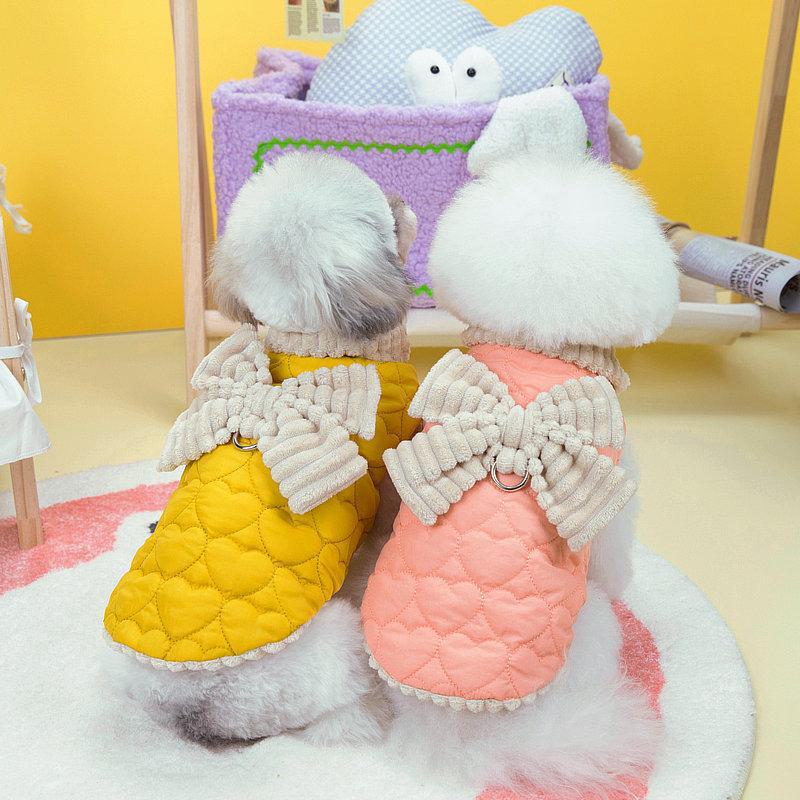 Пальто для собак Cute Heart Princess на осень и зиму - хлопковая одежда для домашних животных для щенков Тедди и померанского шпица L (8-12 lbs)
Пальто для собак Cute Heart Princess на осень и зиму - хлопковая одежда для домашних животных для щенков Тедди и померанского шпица L (8-12 lbs)