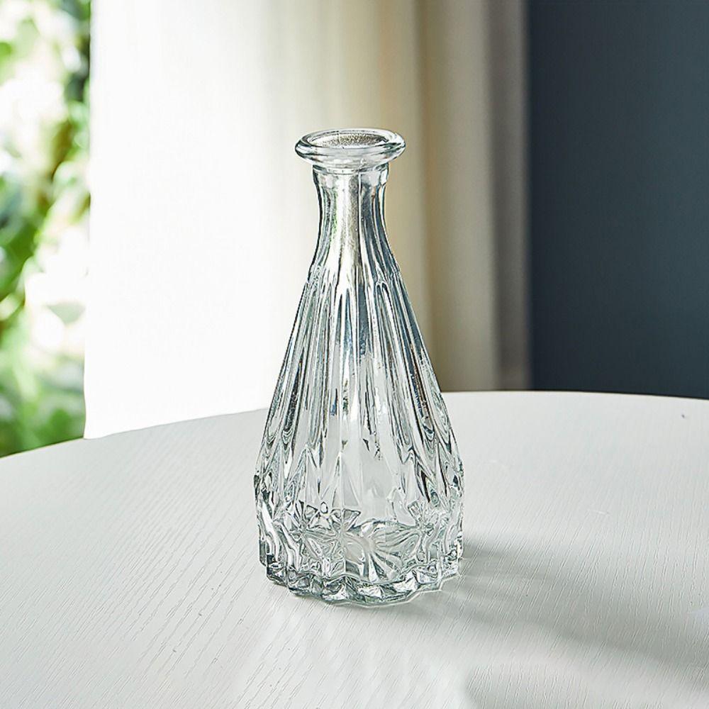 Embossed Printing Vintage Embossed Vase Glass Creaft Mini Glass Vase Flower Arrangement style 14
Embossed Printing Vintage Embossed Vase Glass Creaft Mini Glass Vase Flower Arrangement style 14