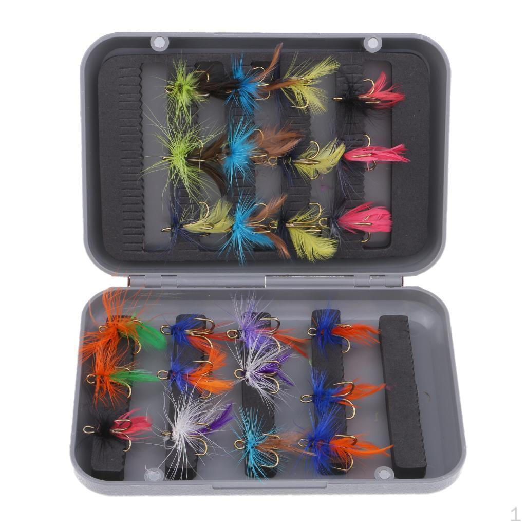24pcs + Mixed Fishing Dry Nymph Buzzer Fly Artificial Feather
24pcs + Mixed Fishing Dry Nymph Buzzer Fly Artificial Feather