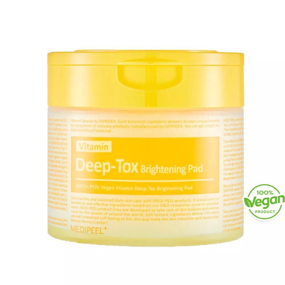 MEDI-PEEL Vegan витаминный корректор темных пятен Deep Tox осветляющий тампон 270 мл
MEDI-PEEL Vegan витаминный корректор темных пятен Deep Tox осветляющий тампон 270 мл