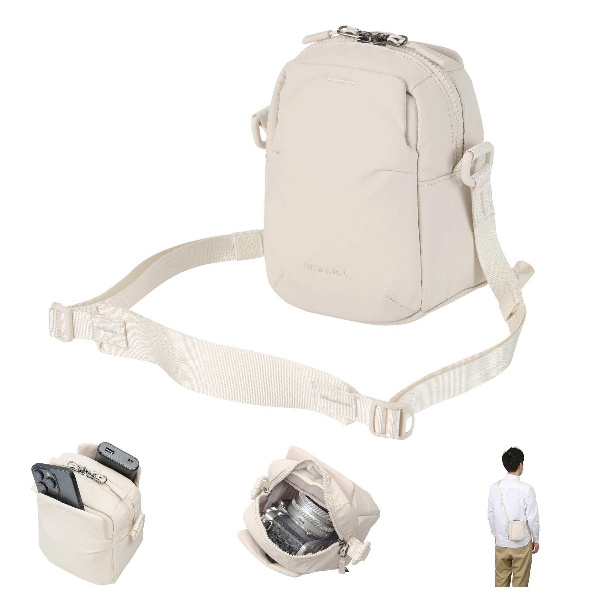 Hakuba Camera Bag Plus Shell Stream Shoulder Pouch AZ Ivory Water-Resistant Lightweight Everyday Use AMZSP-STSPIV 4977187005950
Hakuba Camera Bag Plus Shell Stream Shoulder Pouch AZ Ivory Water-Resistant Lightweight Everyday Use AMZSP-STSPIV 4977187005950