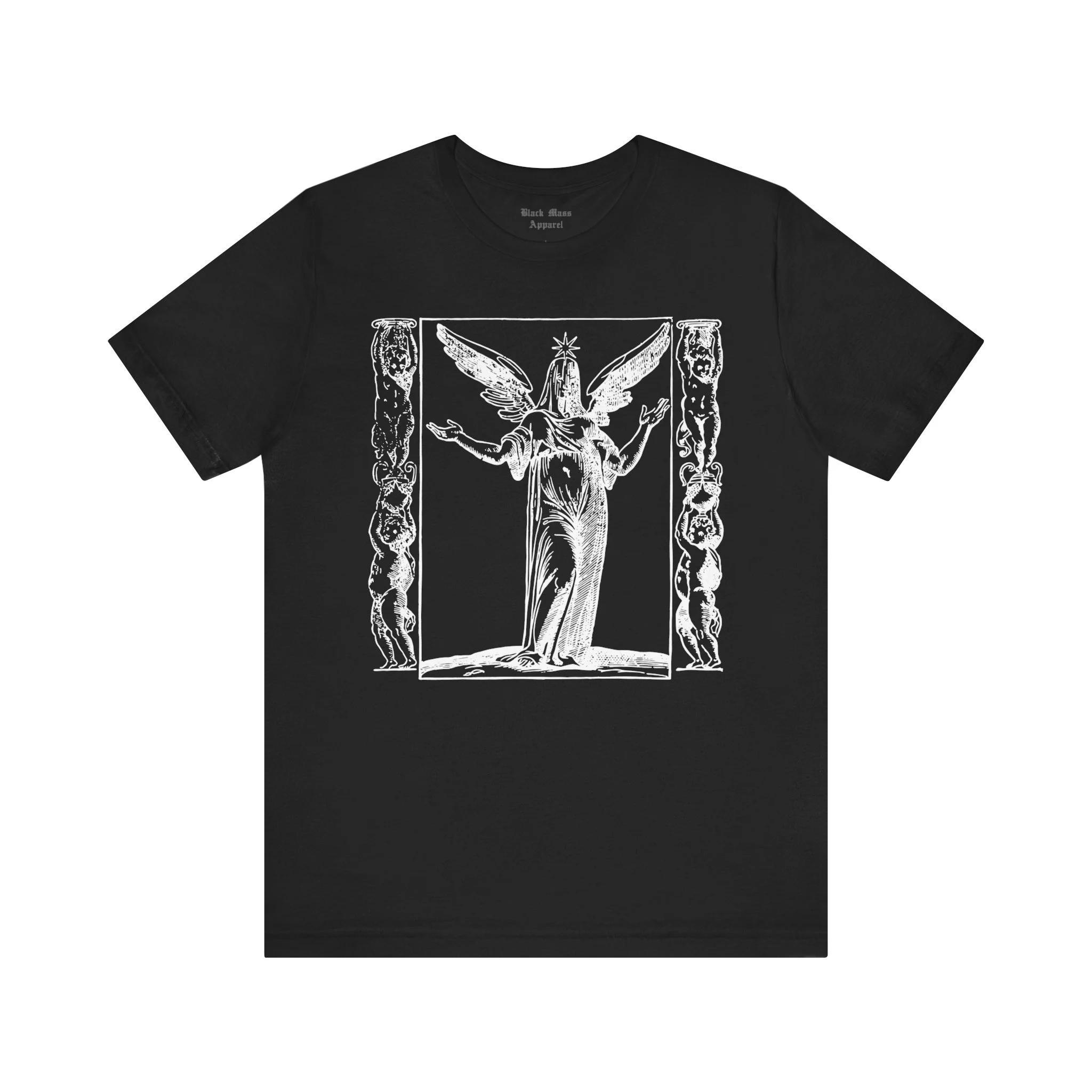 Blessed Souls Cesare Ripa Iconologia Shirt Religious Image Ghost Angel T-shirt Dark Angel Men and Women T-shirt Comfortable 4XL
Blessed Souls Cesare Ripa Iconologia Shirt Religious Image Ghost Angel T-shirt Dark Angel Men and Women T-shirt Comfortable 4XL
