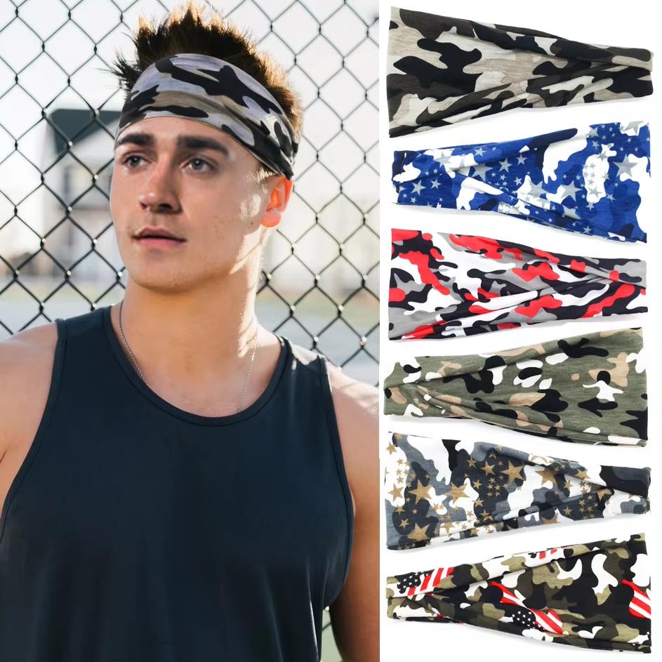 4-Pack Military Camo Headbands - Adjustable No-Slip Grip, Seamless Comfort for Sports Yoga Gym, Trendy Unisex Hair Accessories
4-Pack Military Camo Headbands - Adjustable No-Slip Grip, Seamless Comfort for Sports Yoga Gym, Trendy Unisex Hair Accessories