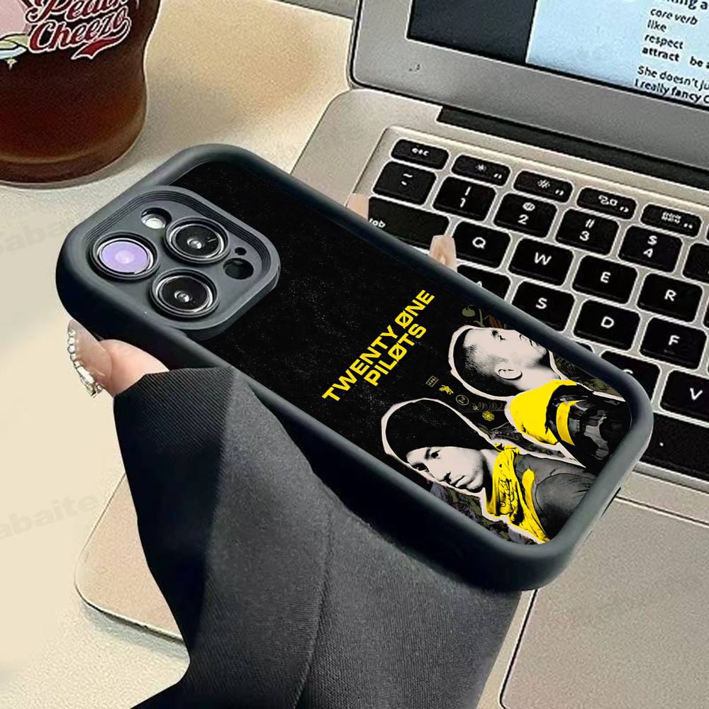 T-Twenty One Pilots Silicone Soft Phone Case For IPhone 17 16 14 13 12 11 15 Pro Max Plus Air Cover iPhone 16 plus
T-Twenty One Pilots Silicone Soft Phone Case For IPhone 17 16 14 13 12 11 15 Pro Max Plus Air Cover iPhone 16 plus