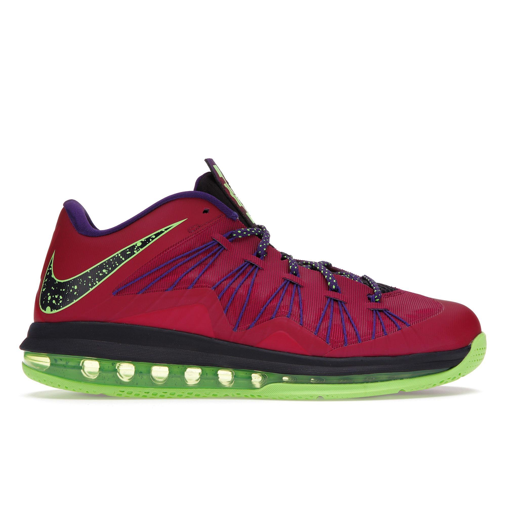 Nike Мужские кроссовки Air Max LeBron 10 Low LeBroncurial Red Raspberry-Red Court-Purple-Flash-Lime 579765-601
Nike Мужские кроссовки Air Max LeBron 10 Low LeBroncurial Red Raspberry-Red Court-Purple-Flash-Lime 579765-601