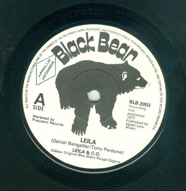 7inch Record LEILA & CO., LEILA & CO. - Leila BLB2003 Black Bear 1977 UK Soul/Funk Used
7inch Record LEILA & CO., LEILA & CO. - Leila BLB2003 Black Bear 1977 UK Soul/Funk Used