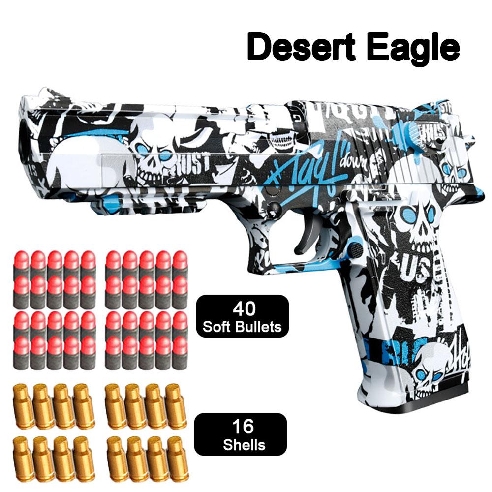 Гелевые бластеры, игрушечный пистолет Desert Eagle, стреляющий 40 мягкими пулями, лучший подарок на день рождения для детей в возрасте 5+, безопасные игрушки
Гелевые бластеры, игрушечный пистолет Desert Eagle, стреляющий 40 мягкими пулями, лучший подарок на день рождения для детей в возрасте 5+, безопасные игрушки