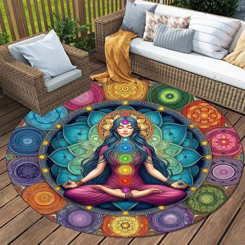 Colorful Decorative Vintage Celestial Sun Moon Round Carpet Mat Rug Star Map Earth Home Decoration for Living Room Bedroom 80cm x 80cm
Colorful Decorative Vintage Celestial Sun Moon Round Carpet Mat Rug Star Map Earth Home Decoration for Living Room Bedroom 80cm x 80cm