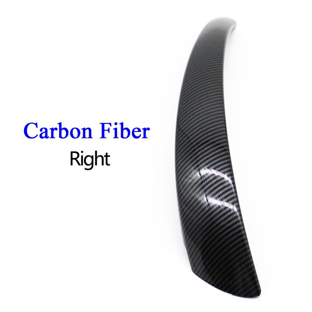 Внутренняя дверь автомобиля черный, серебристый карбоновый левый и правый чехол для ручки, замена накладки для BMW 1 серии E81 E82 E87 E88 1pc Carbon Fiber R
Внутренняя дверь автомобиля черный, серебристый карбоновый левый и правый чехол для ручки, замена накладки для BMW 1 серии E81 E82 E87 E88 1pc Carbon Fiber R