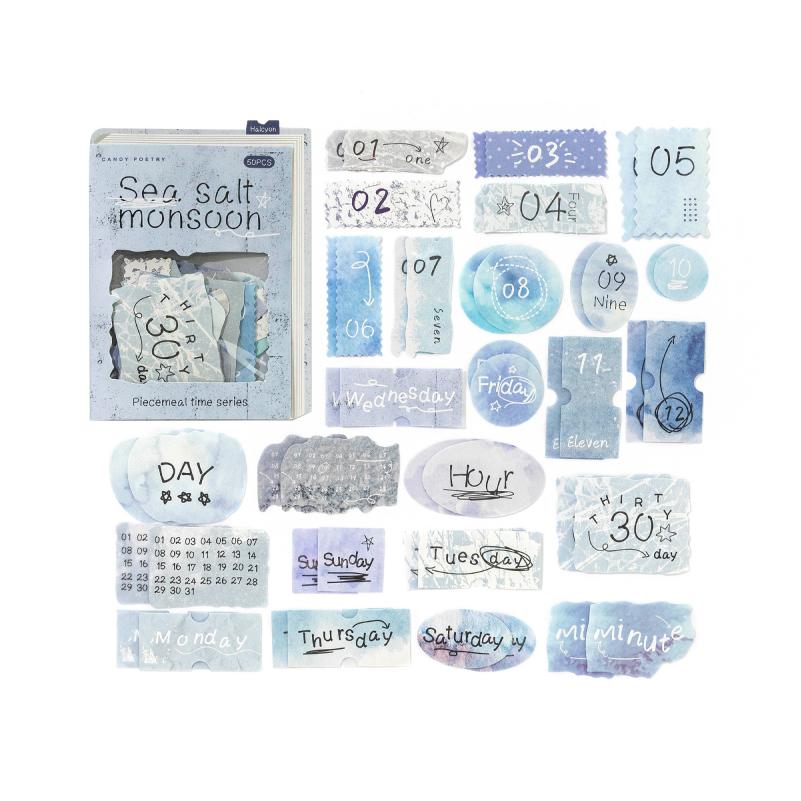 JIAMEI 50pcs Fragmented Time Series Retro Simple Font Decorative Stickers DIY Aesthetic Creativity Journal Scrapbooking Material
JIAMEI 50pcs Fragmented Time Series Retro Simple Font Decorative Stickers DIY Aesthetic Creativity Journal Scrapbooking Material