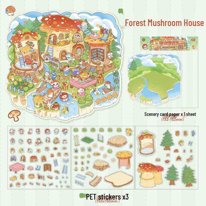 Yujian Chenpin Meow Star Dream Series 3D Cartoon Landscaping Stickers
Yujian Chenpin Meow Star Dream Series 3D Cartoon Landscaping Stickers