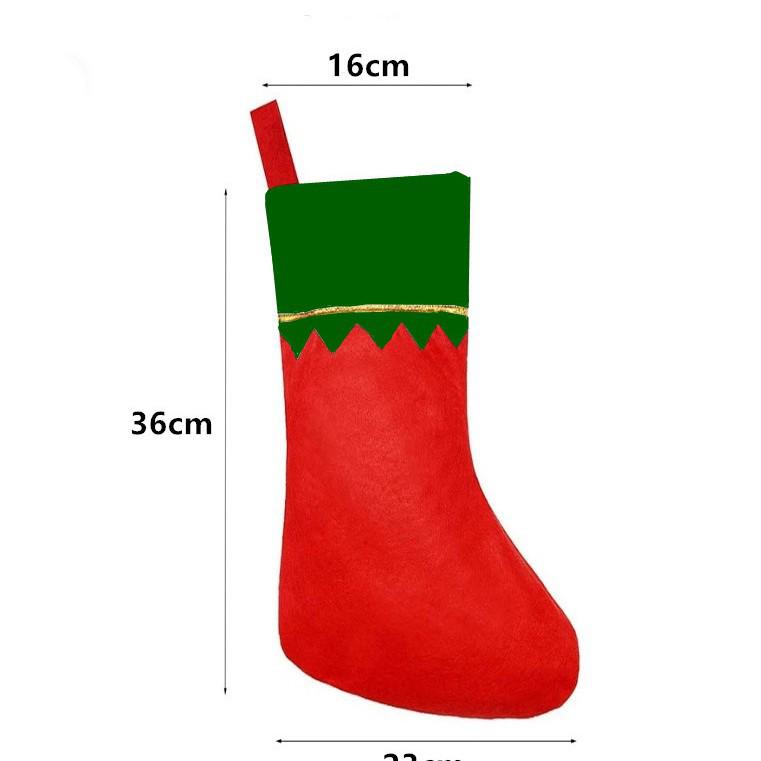 RW101A Christmas Stocking: White with Gold Edge, Green Mouth, Gold Thread, Plain Surface, Hanging Decoration
RW101A Christmas Stocking: White with Gold Edge, Green Mouth, Gold Thread, Plain Surface, Hanging Decoration