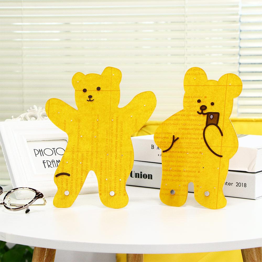 Acrylic For Girls Bear Transparent Earring Organizer Women Jewelry Holder Korean Earring Display
Acrylic For Girls Bear Transparent Earring Organizer Women Jewelry Holder Korean Earring Display