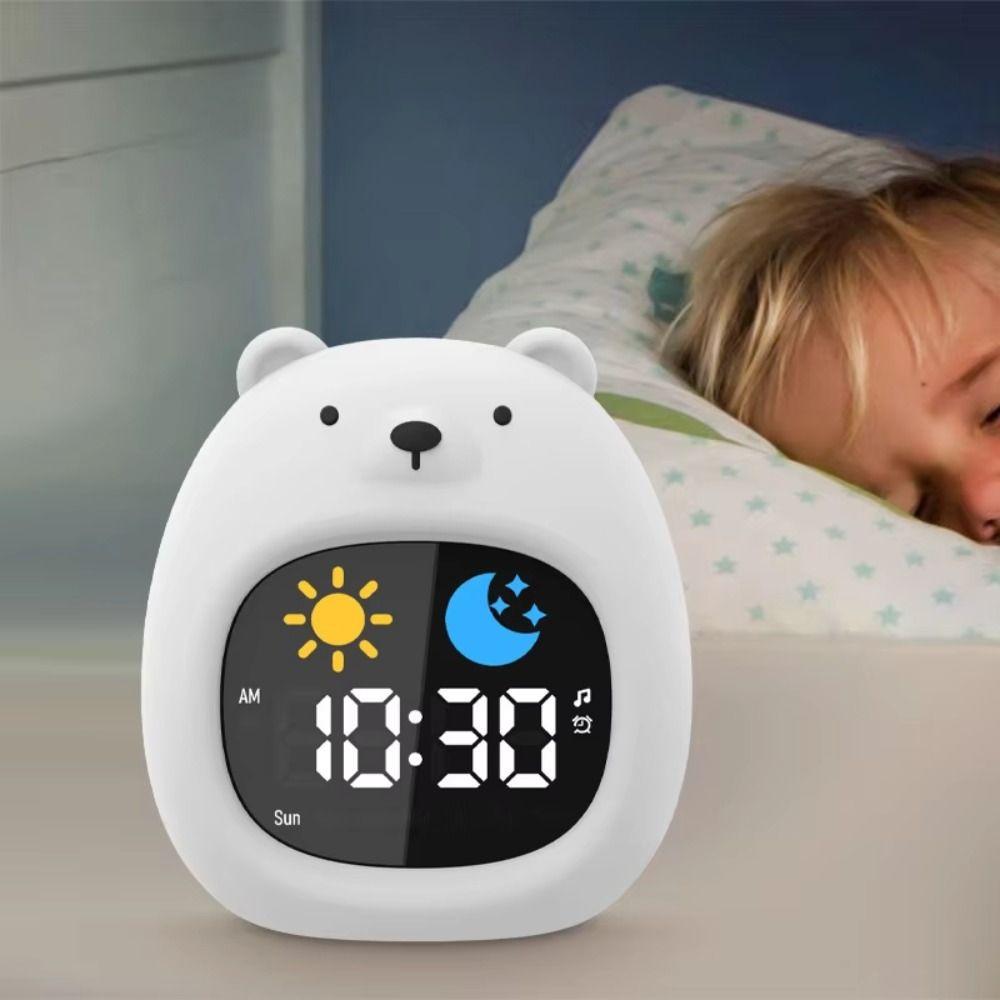 Light Adjustable Alarm Clock Pat Control Beside Lamp Lovely Decor Sleep Training Clock Toddler style 3
Light Adjustable Alarm Clock Pat Control Beside Lamp Lovely Decor Sleep Training Clock Toddler style 3