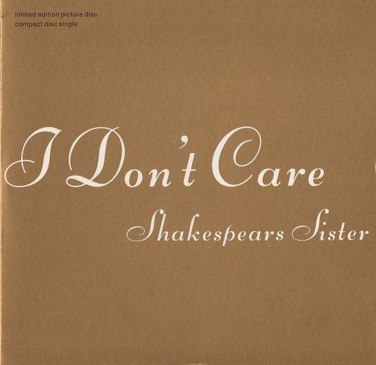CD SHAKESPEARS SISTER I Dont Care LOCDP318 London Records 1992 UK Rock Used
CD SHAKESPEARS SISTER I Dont Care LOCDP318 London Records 1992 UK Rock Used