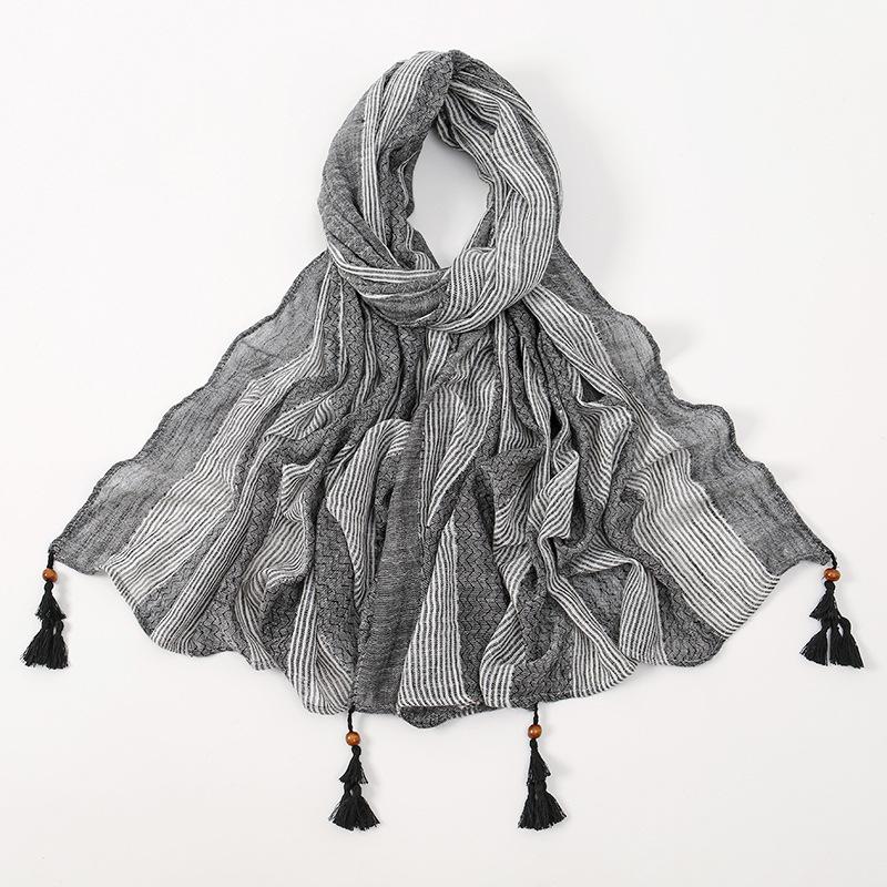 Новый полиэстеровый контрастный полосатый шарф с кисточками, длинный шарф, весна и осень, горячая распродажа, универсальный мягкий шарф, женская шаль, головной платок 190*85cm
Новый полиэстеровый контрастный полосатый шарф с кисточками, длинный шарф, весна и осень, горячая распродажа, универсальный мягкий шарф, женская шаль, головной платок 190*85cm