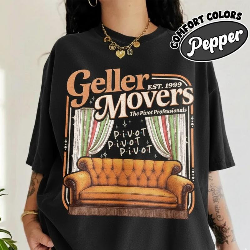 Geller Movers shirt Friendsgiving Tee Friends Pivot TShirt Ross Friends TShirt Thanksgiving TShit 90s TV show S
Geller Movers shirt Friendsgiving Tee Friends Pivot TShirt Ross Friends TShirt Thanksgiving TShit 90s TV show S