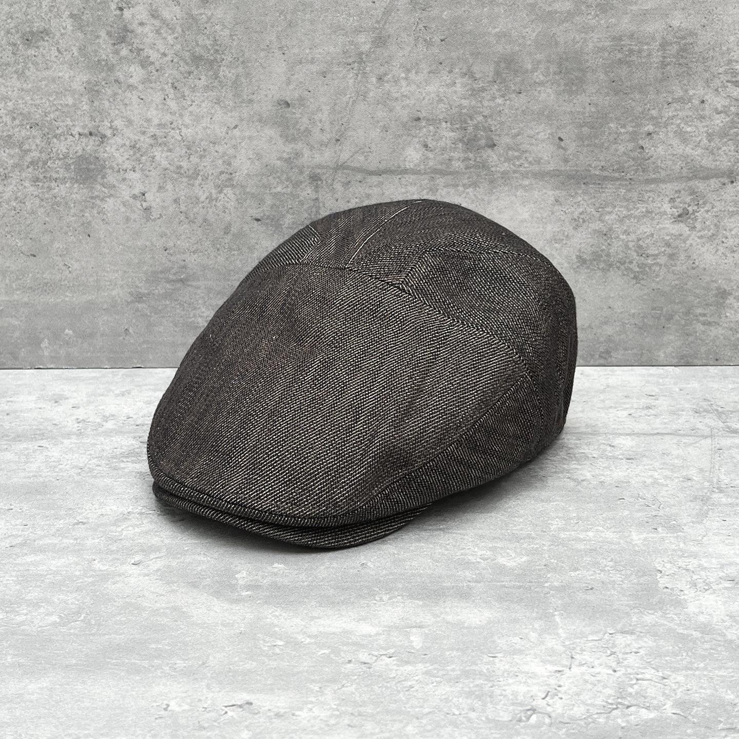 Charcoal Grey Brown Structured Derby Hat High Crown Flat Top Wool Newsboy Cap Vintage Fashion Baker Boy Hat M 56-58cm
Charcoal Grey Brown Structured Derby Hat High Crown Flat Top Wool Newsboy Cap Vintage Fashion Baker Boy Hat M 56-58cm