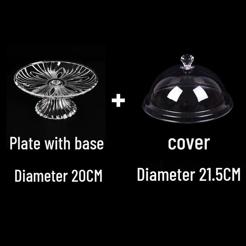 Youde Clear Plastic Food Cover & Serving Plate Set
Youde Clear Plastic Food Cover & Serving Plate Set
