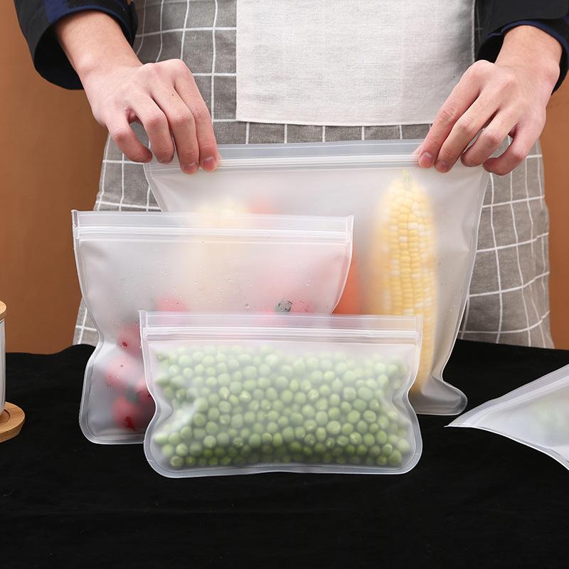 5 Размер силиконовых контейнеров для хранения пищевых продуктов Герметичные контейнеры Многоразовые стоячие пакеты с застежкой-молнией Чашка Свежая сумка Сумка для хранения продуктов
5 Размер силиконовых контейнеров для хранения пищевых продуктов Герметичные контейнеры Многоразовые стоячие пакеты с застежкой-молнией Чашка Свежая сумка Сумка для хранения продуктов