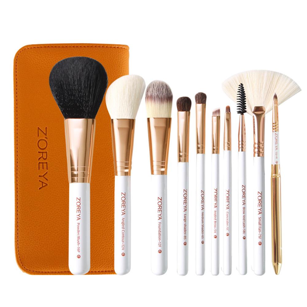 Beauty Tools Loose Powder Rouge Oblique Eyebrow Brush Concealer Brush Full Eyelash Roll 10 Makeup Brush Set
Beauty Tools Loose Powder Rouge Oblique Eyebrow Brush Concealer Brush Full Eyelash Roll 10 Makeup Brush Set