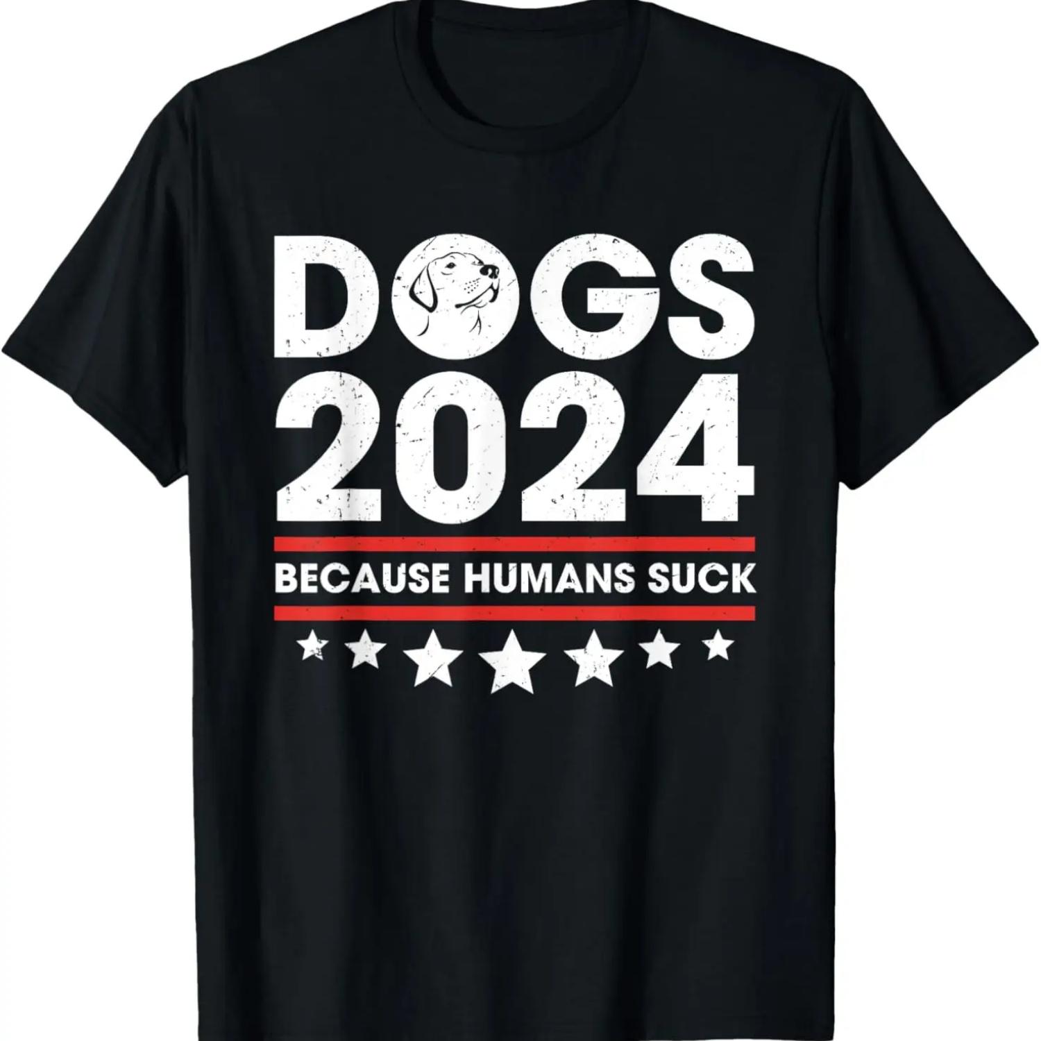 Dogs 2024 Because Humans Suck Funny Election T-Shirt XXXXXL чёрный
Dogs 2024 Because Humans Suck Funny Election T-Shirt XXXXXL чёрный