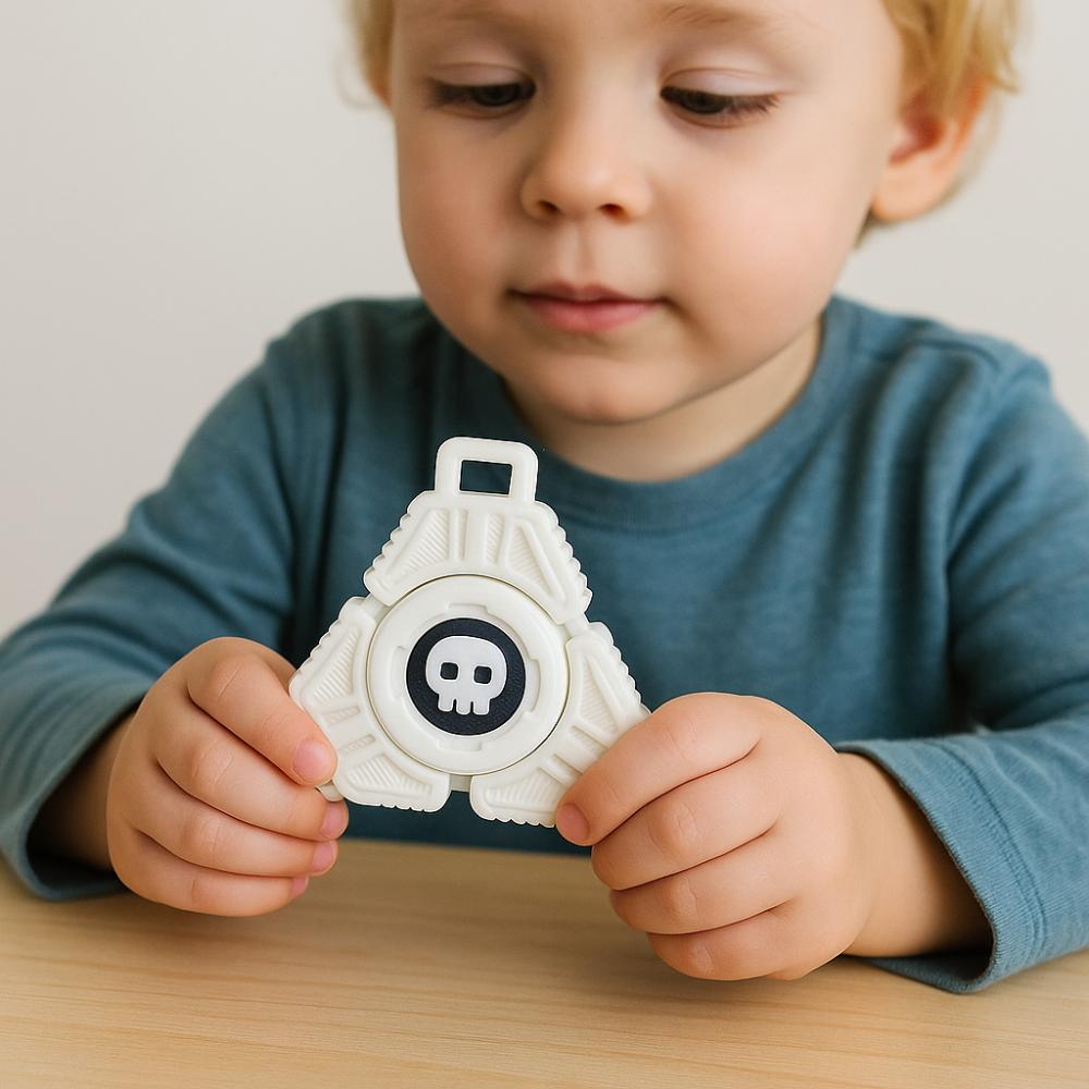 Slider Combo 3D Printed Fidget Spinner Spinning 3D Gyroscope Fingertip Gyro Toys Party Favors білий
Slider Combo 3D Printed Fidget Spinner Spinning 3D Gyroscope Fingertip Gyro Toys Party Favors білий