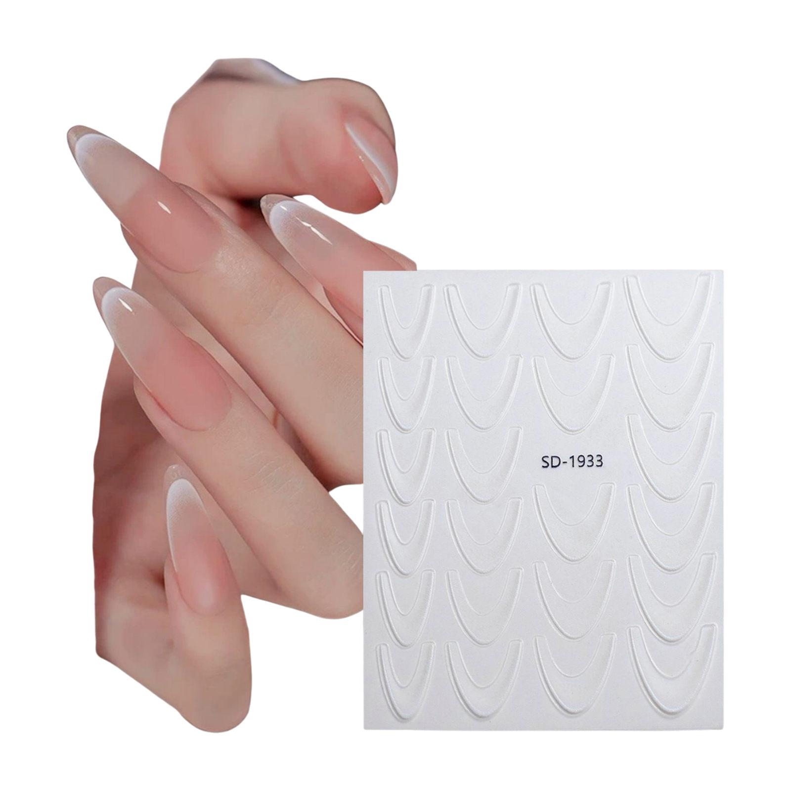 Наклейки для ногтей с французским кончиком, самоклеящиеся наклейки для ногтей, украшения для ногтей, наклейки для ногтей с французской линией для женщин и девушек 11
Наклейки для ногтей с французским кончиком, самоклеящиеся наклейки для ногтей, украшения для ногтей, наклейки для ногтей с французской линией для женщин и девушек 11