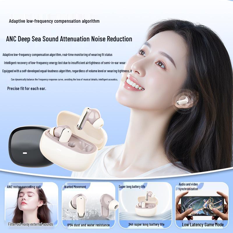 2025 ANC Noise-Cancelling Bluetooth Earbuds with Ultra-Long Battery for Sports – P620 Model Skin Tone
2025 ANC Noise-Cancelling Bluetooth Earbuds with Ultra-Long Battery for Sports – P620 Model Skin Tone