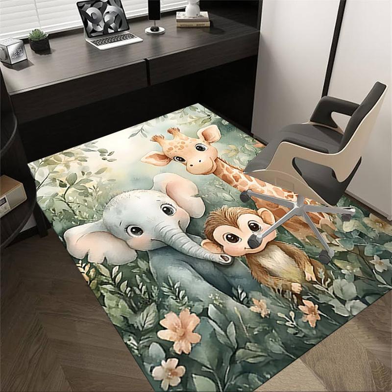 1PC elephant giraffe Non-Slip Floor carpet, Office, family, bedroom, Studio - Large Area Rug, Vibrant Colors, Longlasting Material-X411 60cm by 90cm
1PC elephant giraffe Non-Slip Floor carpet, Office, family, bedroom, Studio - Large Area Rug, Vibrant Colors, Longlasting Material-X411 60cm by 90cm