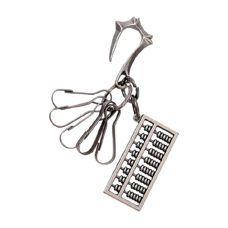 Multifunctional Retro Abacus Keychain Zinc Alloy Key Holder Vintage Charm Pendant Decoration For Practical Use серебряный
Multifunctional Retro Abacus Keychain Zinc Alloy Key Holder Vintage Charm Pendant Decoration For Practical Use серебряный