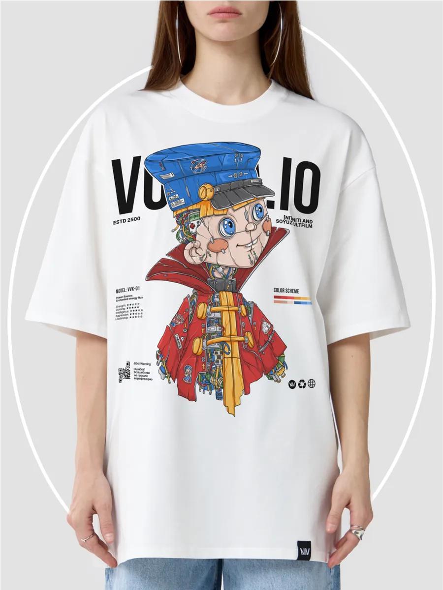 Oversized T-shirt with Soyuzmultfilm print L
Oversized T-shirt with Soyuzmultfilm print L