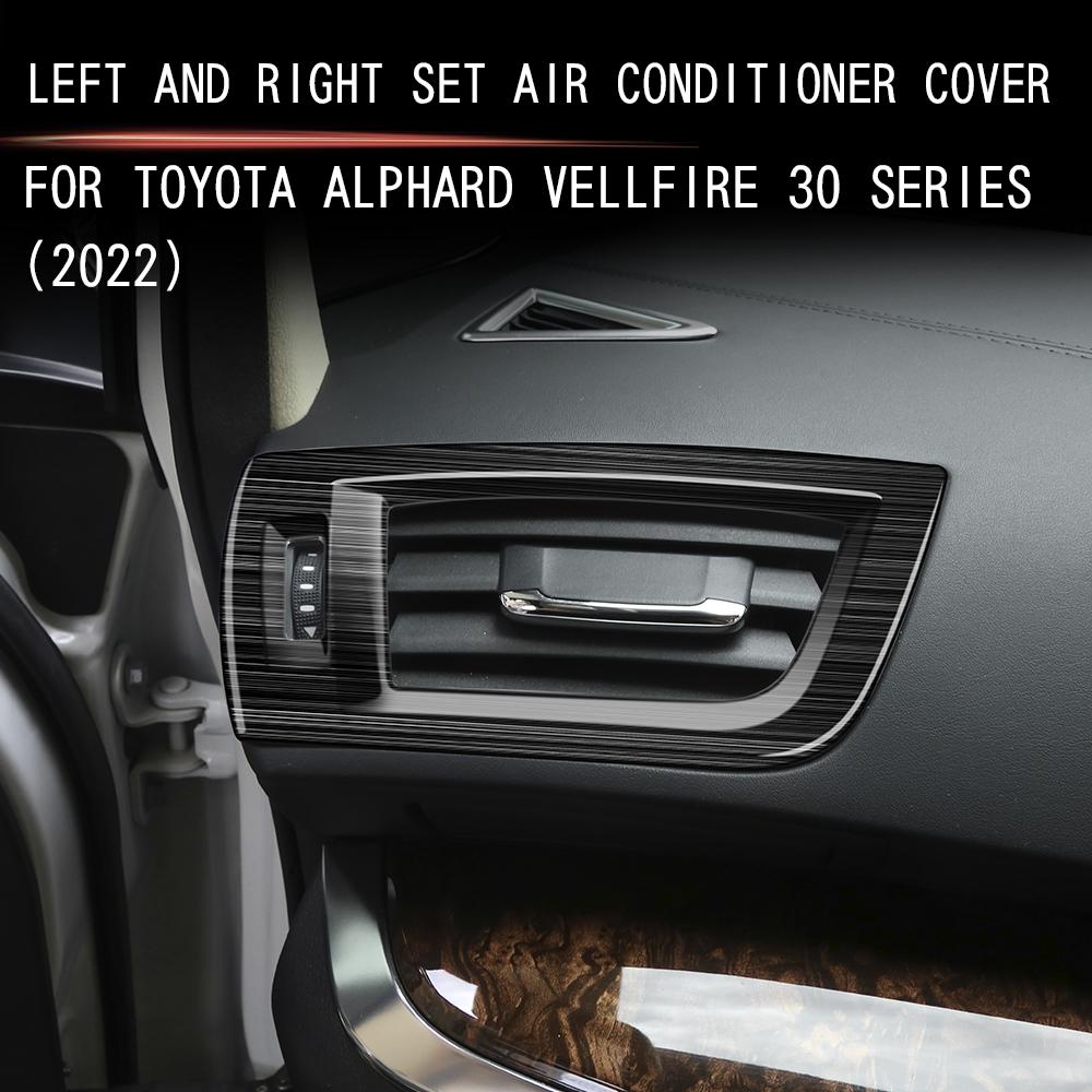 Suitable for Toyota 22 alphard vellfire 30 series air outlet frame right-hand drive modified front air conditioner outlet frame
Suitable for Toyota 22 alphard vellfire 30 series air outlet frame right-hand drive modified front air conditioner outlet frame