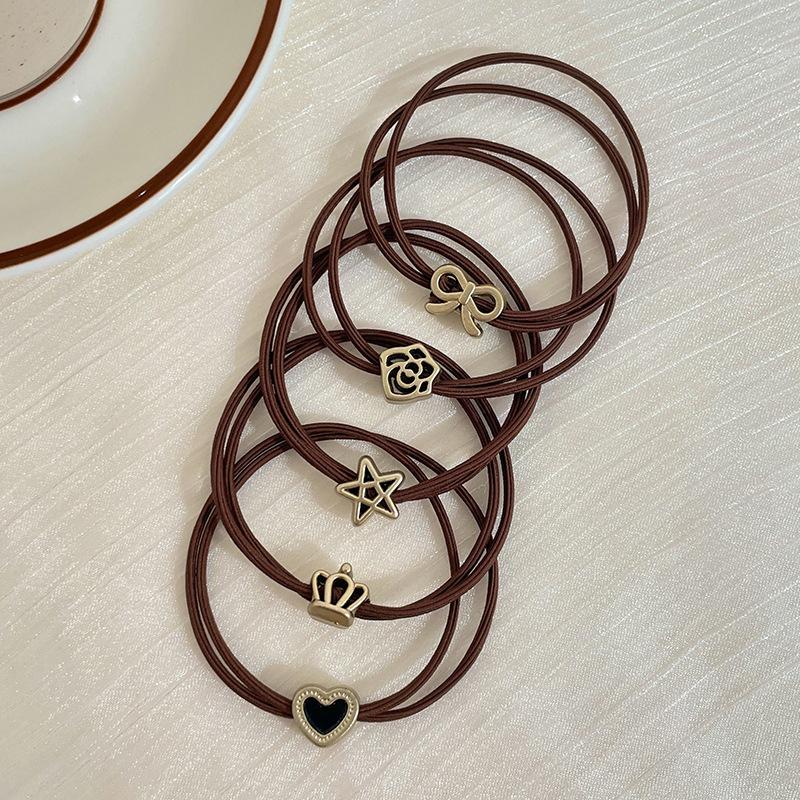 Headband Temperament, Rubber Band, Women s Hair Tie Rope кавовий
Headband Temperament, Rubber Band, Women s Hair Tie Rope кавовий