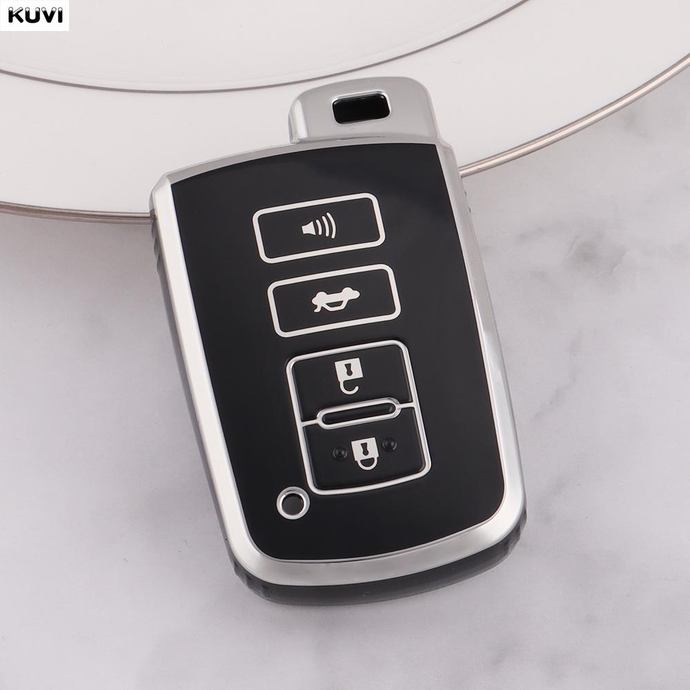 4 Buttons Tpu Car Key Case Cover For Toyota Camry Corolla Rav4 Highlander Avalon - Protector Smart Control Shell Holder
4 Buttons Tpu Car Key Case Cover For Toyota Camry Corolla Rav4 Highlander Avalon - Protector Smart Control Shell Holder