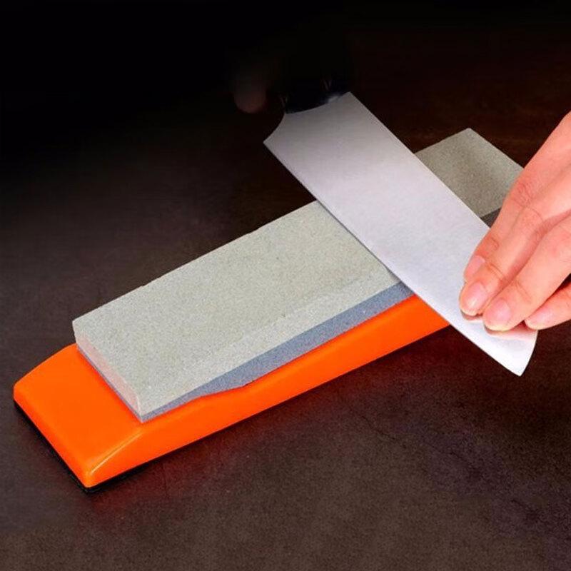 Double-Sided Kitchen Knife Sharpening Stone with Anti-Slip Base
Double-Sided Kitchen Knife Sharpening Stone with Anti-Slip Base